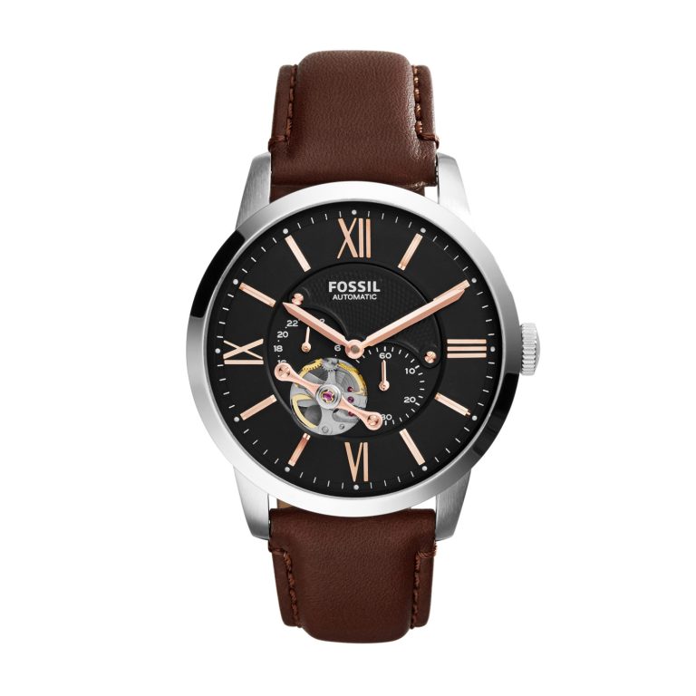 Townsmann Fossil Herrenuhr Automatik offene Unruhe