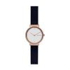 Ancher Damenuhr Rosegold von Skagen mit Lederband SKW2608