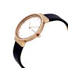 Ancher Damenuhr Rosegold von Skagen mit Lederband SKW2608a