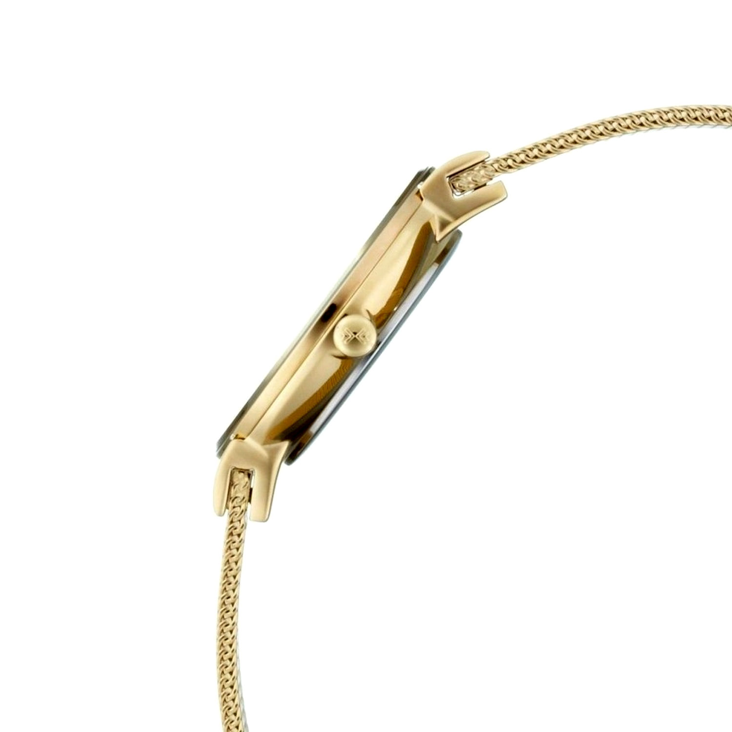 Damenuhr Skagen Freja Gold mit 12 Swarovski Steinen 358SGGDa