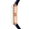 Eckige Damenuhr Fossil Atwarter in Rosegold ES4158a