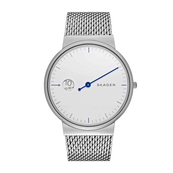 Herrenuhr Skagen Ancher als Einhand Time als Stunde SKW6193