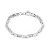 Koenigskette Silber Armband 925 Sterling Silber 7 MM 79 25170 21