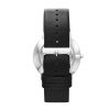 Stilvolle Skagen Herrenuhr mit Datum und Lederband SKW6104b