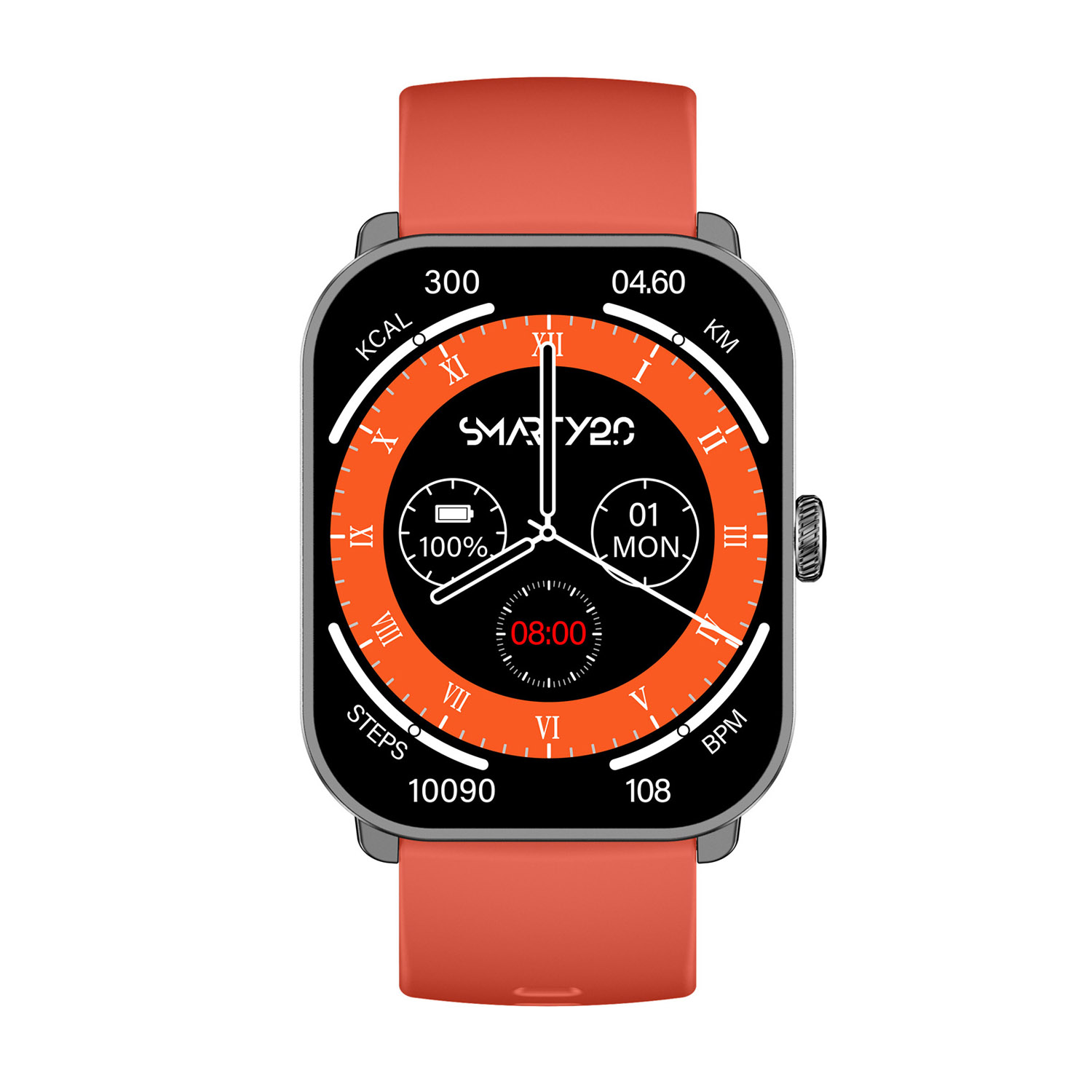 Unisex Smarty 2.0 Smartwatch ist Wasserfest IP68 SW070B