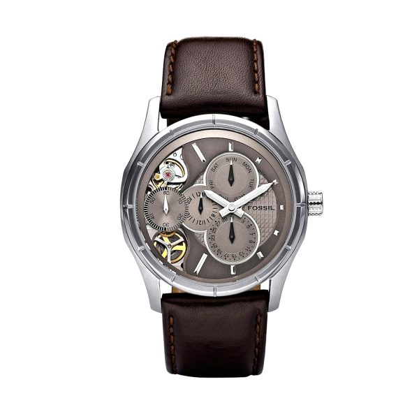 Fossil Twist Herrenuhr im Look einer Automatikuhr ME1020