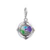 Silberne Thomas Sabo Weltkugel Charm Anhaenger 1766 845 7