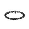 Fossil Herrenarmband Edelstahl als Panzerkette JF04634001
