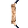 Riis Skagen Armbanduhr Damen Rosegold mit Lederband SKW3090b