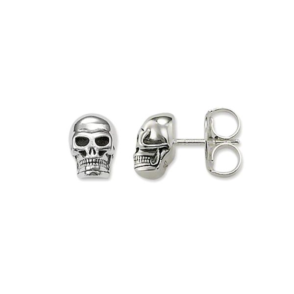 Eyecatcher Silber Ohrstecker Totenkopf von Thomas Sabo H1731 001 12