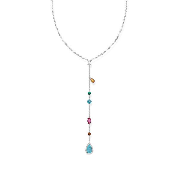 Thomas Sabo Y Kette Silber Riviera Colours KE1758 476 7 L50v