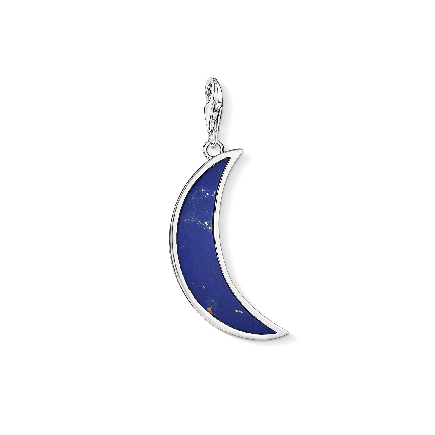 Dunkelblauer Thomas Sabo Mond Charm Anhaenger Y0006 771 1