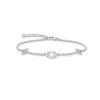 Silbernes Thomas Sabo Armband mit Perle und Sternen A1978 167 14 L19V