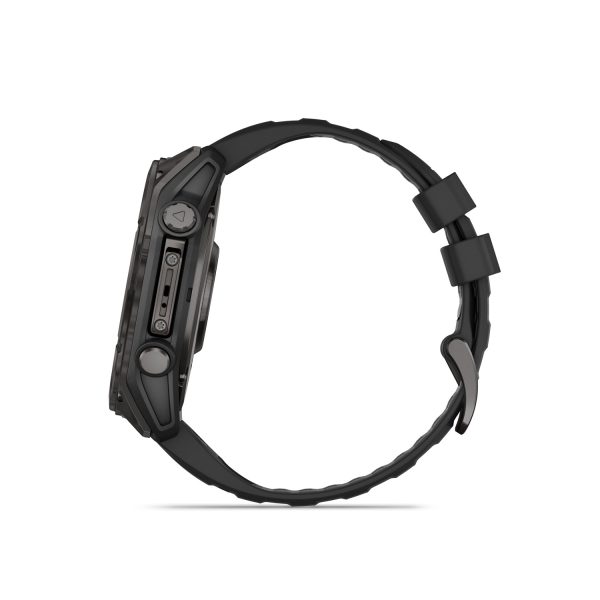 Carbongraue Garmin Fenix 8 Amoled Touchdisplay Titan 010 02905 21h