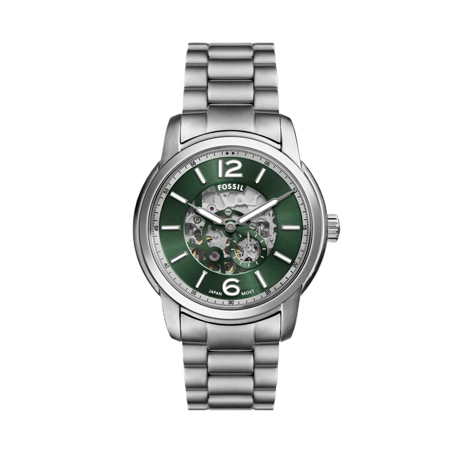 Heritage Fossil Automatik Uhr mit Saphirglas ME3262