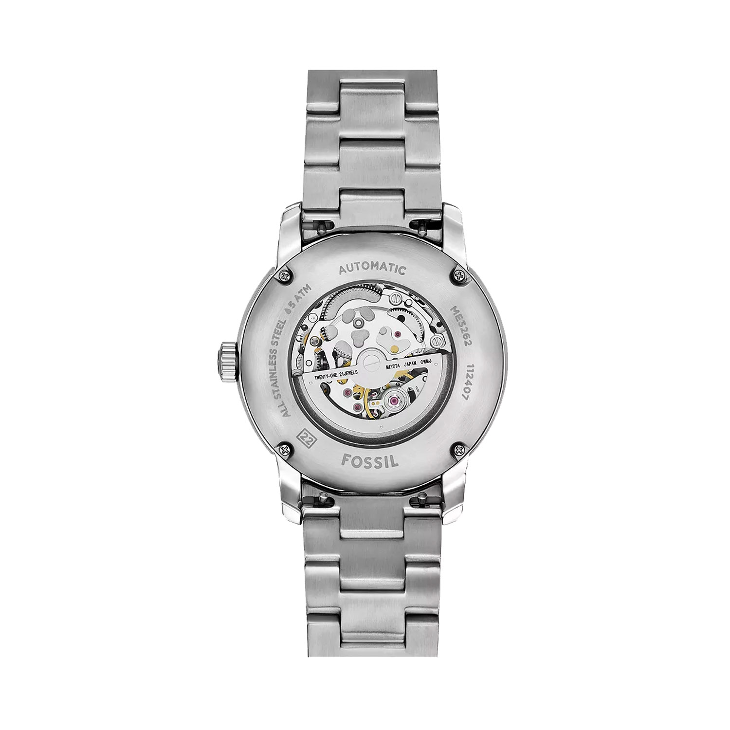 Heritage Fossil Automatik Uhr mit Saphirglas ME3262c