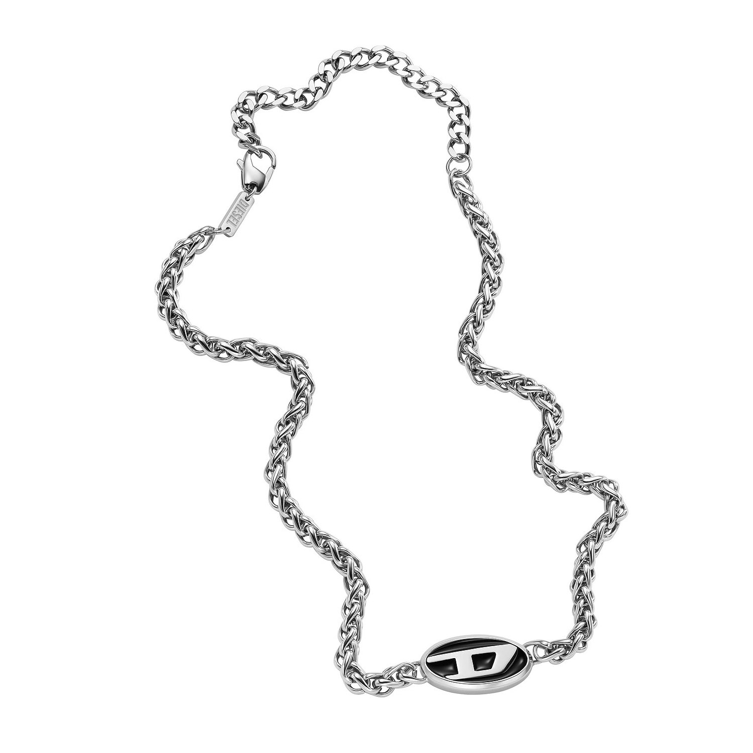 Innovative Herren Diesel Halskette mit Markenlogo DX1470040a