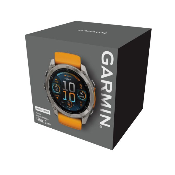 Titanium Graphit Garmin Fenix 8 Amoled 51MM Watch 010 02905 11VP