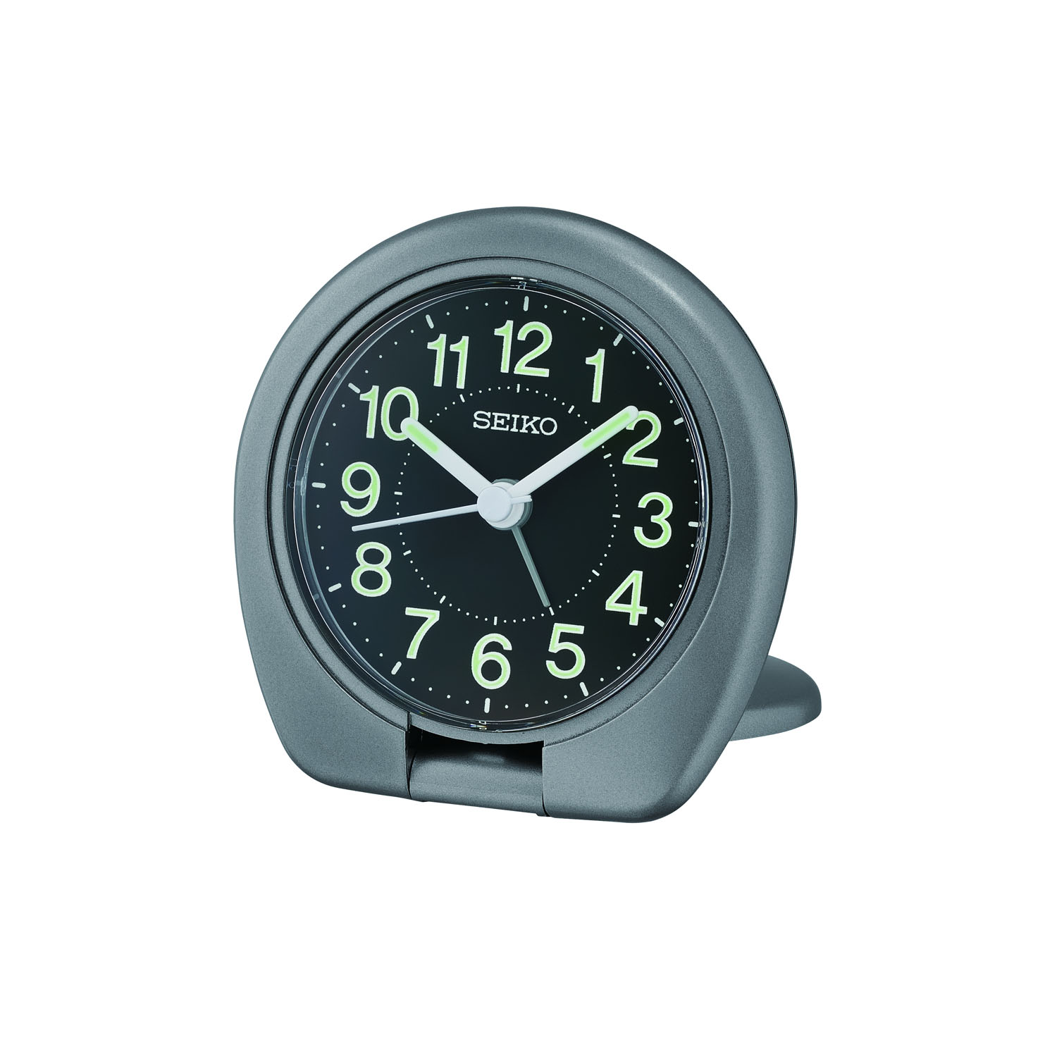 Seiko Quarz Reisewecker Analog Klappbar QHT018T