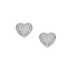 Fossil Sadie Glitz Heart Ohrringe Herzform Edelstahl JF04676040