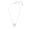 Romantische Swarovski Herzkette bicolor mit Rosegold 5518868c