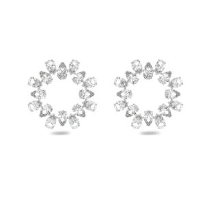 Runde Millenia Swarovski Matrix Ohrstecker