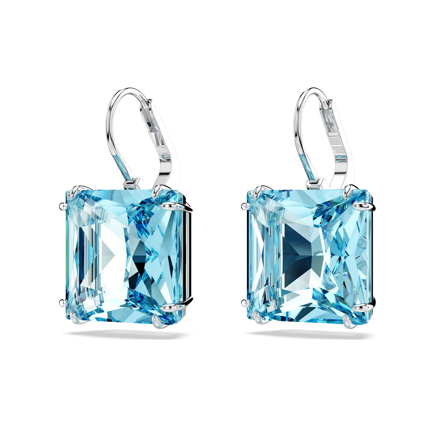 Millenia Swarovski Ohrringe Blauer Stein 5619472b