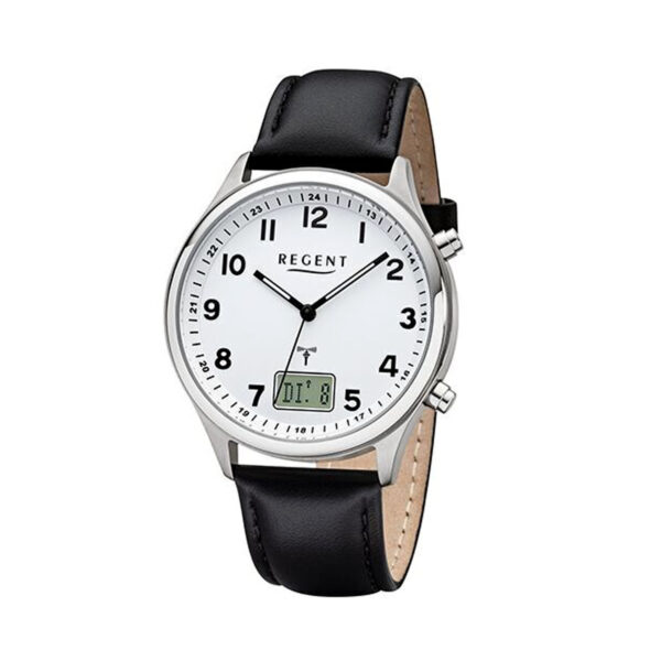 Regent Herrenuhr mit Funktechnologie und Datum 18804419