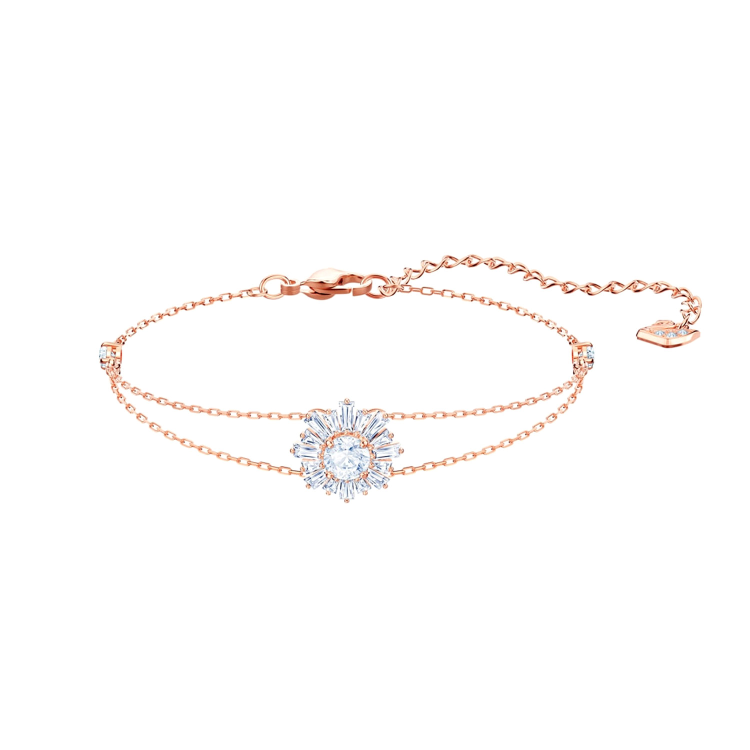 Rose vergoldetes Swarovski Sunshine Armband 5451357 1