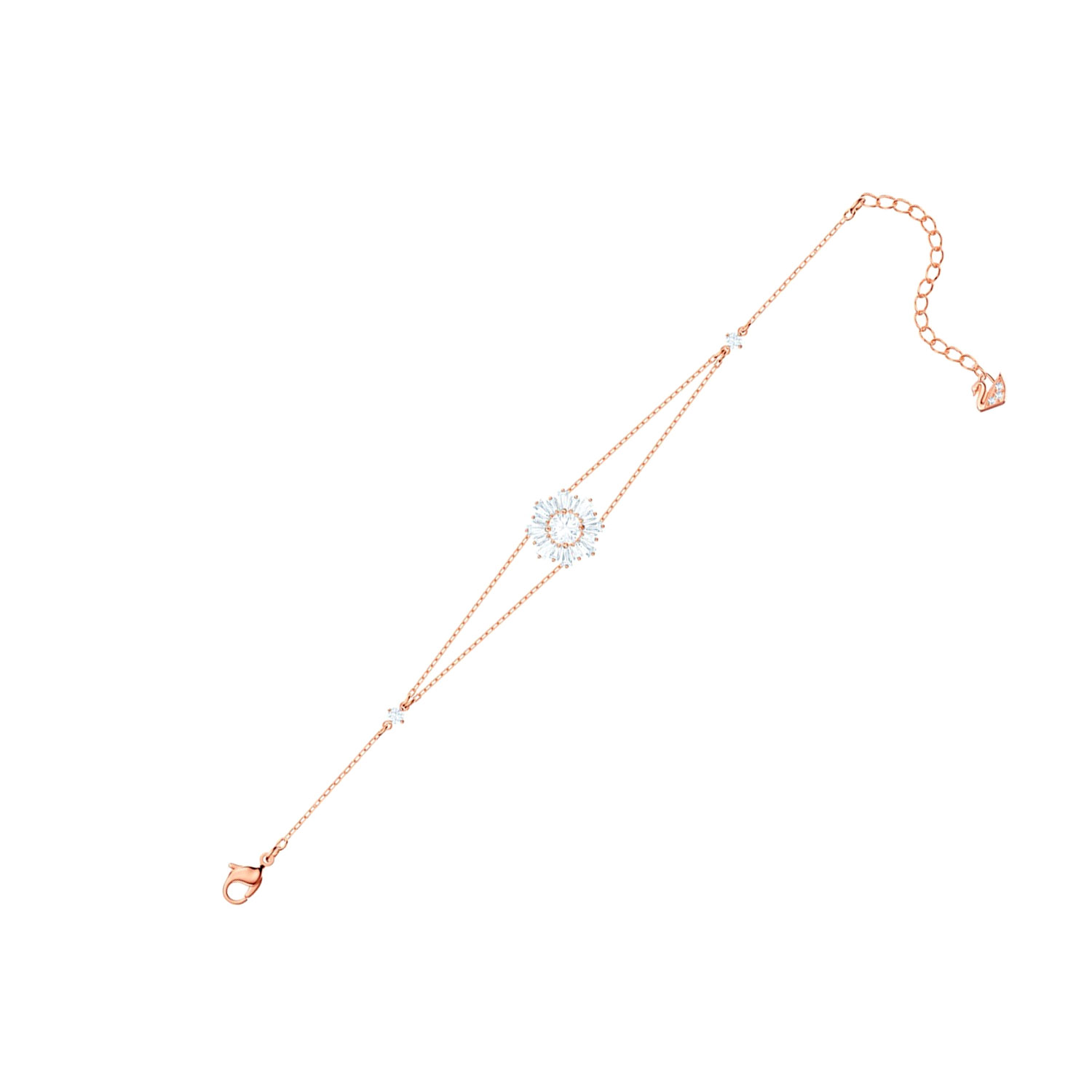 Rose vergoldetes Swarovski Sunshine Armband 5451357b