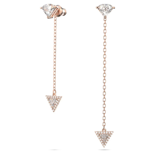 Swarovski Ohrring Rosegold Ortyx Laenge 65mm 5643729a