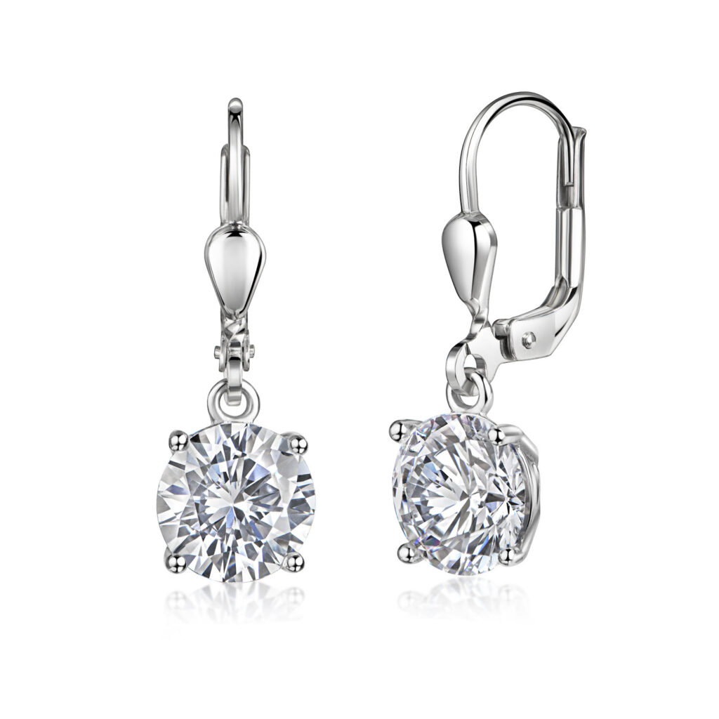 HEEYA Ohrringe Aus 925er Sterlingsilber Mit Zirkonia – Hypoallergen & In Geschenkbox (versch. Formen)