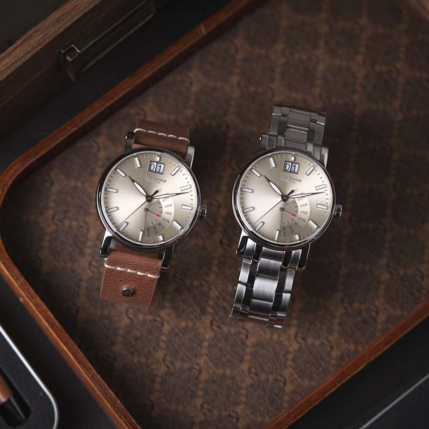 Zeitgenoessisches Design mit der Bruno Soehnle Pesaro 1 17 13073 842c