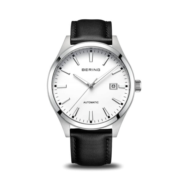 Bering Automatikuhr Herren mit Datum und Seiko Uhrwerk 19842 404