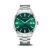 Bering Automatikuhr Herren mit Datum und Seiko Uhrwerk 19842 708