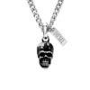 Diesel Totenkopf Kettenanhaenger aus Edelstahl DX1581040