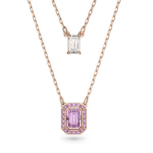 Swarovski Kette Millenia mit Kristallen im Achteckschliff