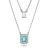Swarovski Millenia Kette mit Kristallen im Achteckschliff 5640557