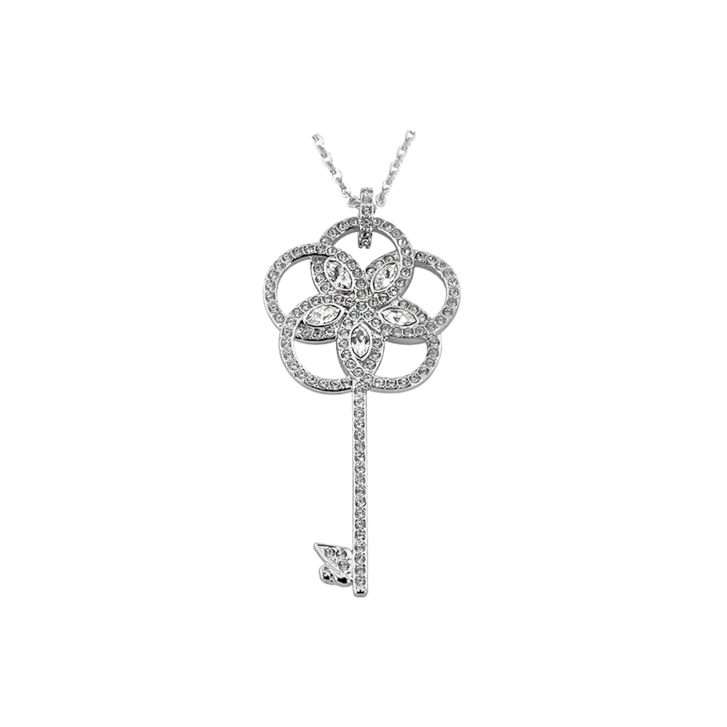 Swarovski Schluessel Anhaenger mit sehr langer Kette 5070889