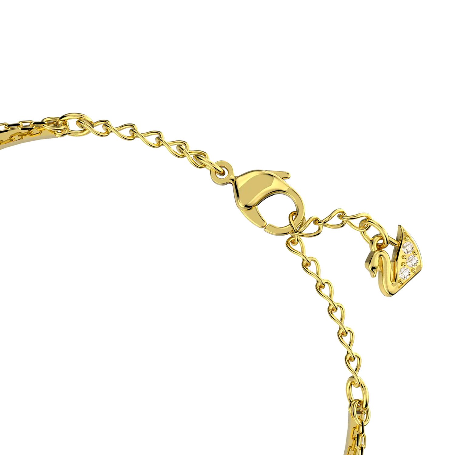 Vergoldeter Swarovski Sublima Armreif Ginger Gruen 5642949b