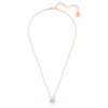 Zarte Millenia Swarovski Kette rosegold im Trillant Schliff 5640292a