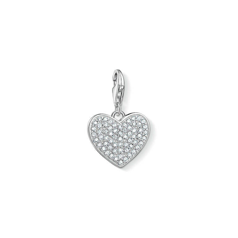 Glitzerndes Thomas Sabo Charm Herz Pavé