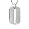 Ikonische Knox Fossil Kette Dog Tag aus Edelstahl JF04882040b