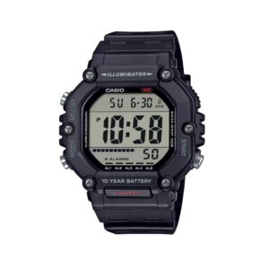 Praktische Casio Sportuhr mit 10 Jahres Batterie