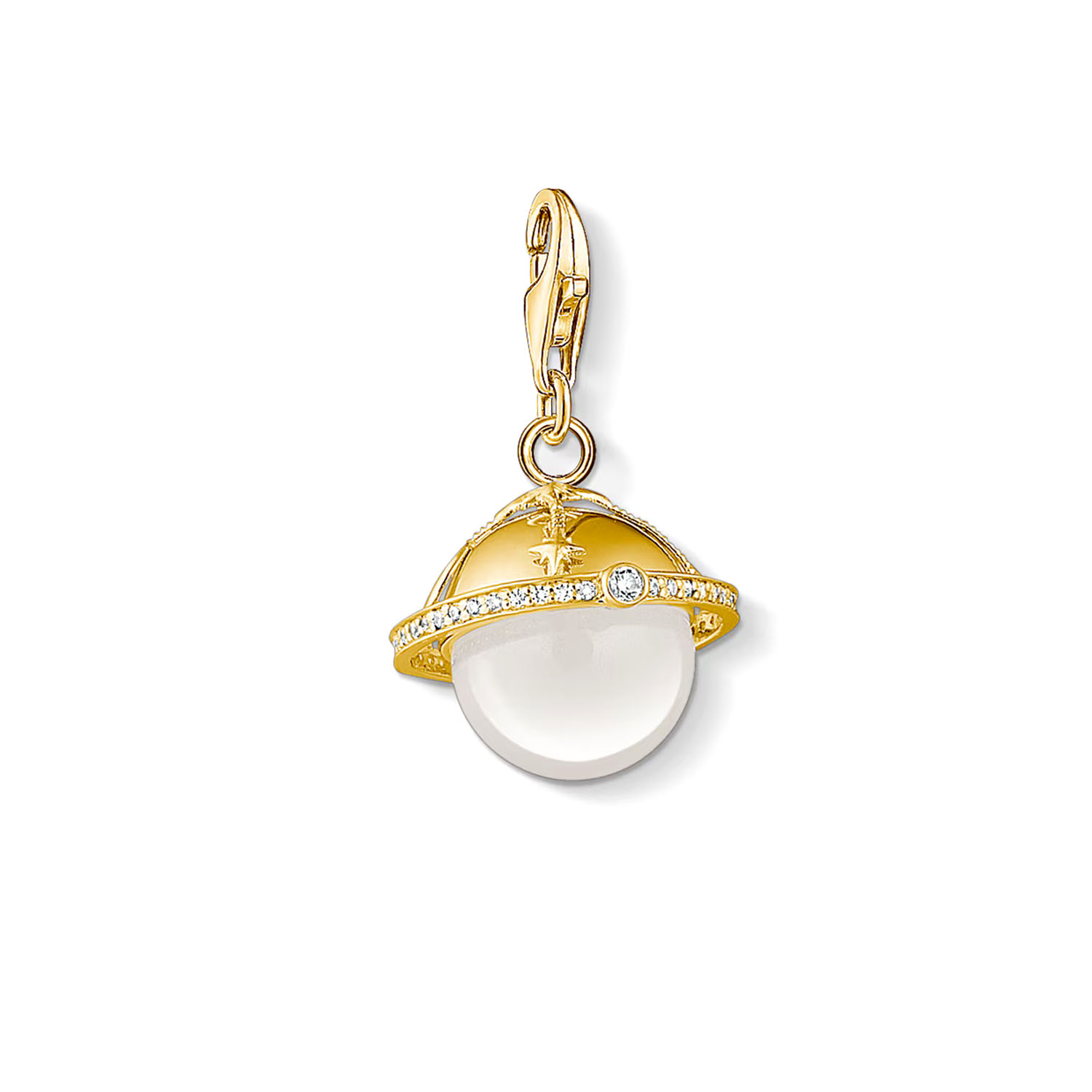 Thomas Sabo Charm Universe mit Milky Quartz Kugel – Bild 1