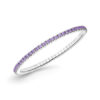 Flexibler Armreif von Luis Freya mit Zirkonia Amethyst 4.160.322.005