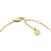 Modernes Fossil Herz Armband mit gruenem Malachit JF04858710 1