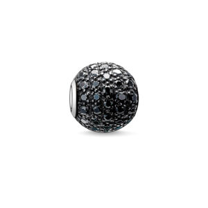 Thomas Sabo Karma Black Bead Pave gefasste Steine