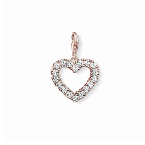 Offener Thomas Sabo Herz Charm Anhänger