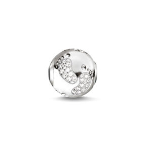 Thomas Sabo Karma Bead Baby Fußabdruck aus Silber